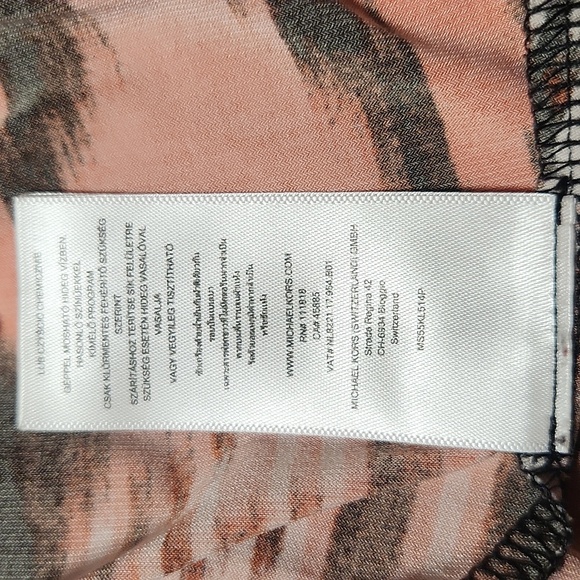 Michael Michael Kors Chain Strap Halter Tank Blouse - Picture 6 of 7